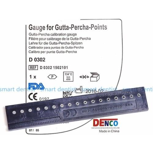 Good Quality Dental Endodontic Span Measure Scale Gutta Percha Point Ruler