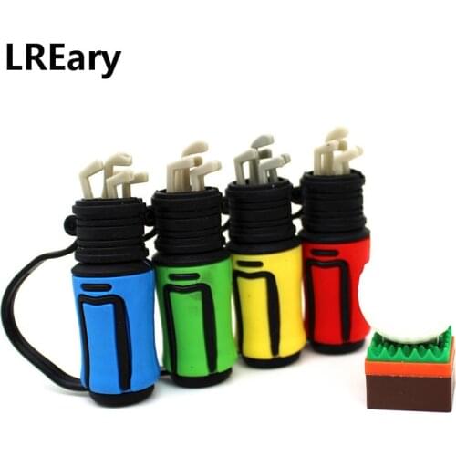 Golf bag model USB flash drive 128M USB 2.0 Pen Drive Memory stick pendrive 4GB 8GB 16GB 32GB 64GB PenDrive gift