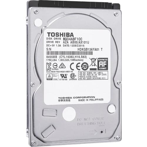 Toshiba 500GB/1TB HDD for Laptop Notebook 2.5'' SATA Internal Hard Drive Disk HDD 500G/1T HD 5400RPM Sata3 Disco Duro Interno