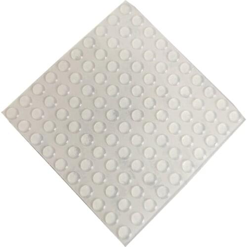 100PCS 8mm x 1.5mm Self Adhesive Hemisphere Silicone Rubber Bumpers Soft Transparent Anti Slip Feet Pads Damper