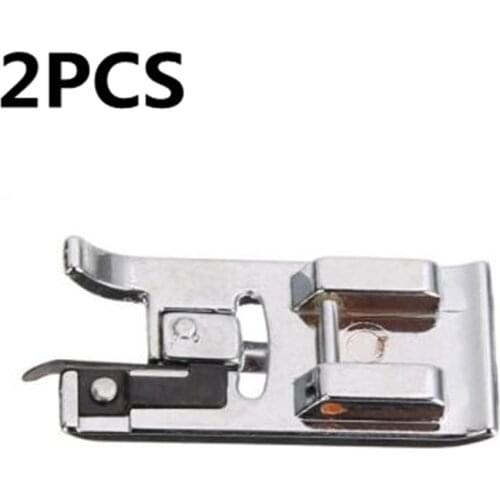 2pcs Sewing machine accessories Overlock Overedge Overcasting Sewing Machine Presser Rolled Hem Foot Tool yj222-1