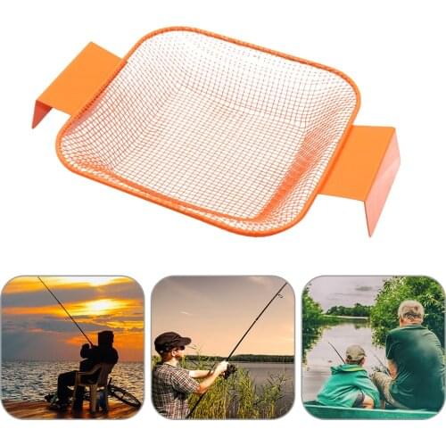 3/4mm Fishing Bait Sieve Iron Mesh Net Filtration Lures Mini Sieve Tools Fishing Tackle