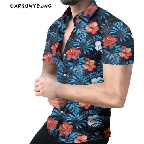 Мужские пляжные (гавайские) рубашки CARSONYEUNG China At AliExpress