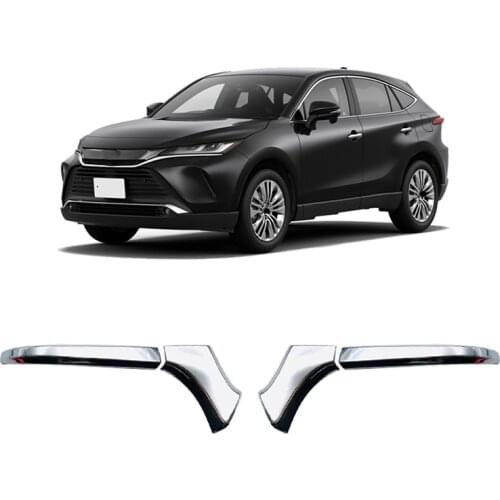 For 2020 Toyota Harrier Venza Chrome Car Rearview Mirror Cover Trim Decorate Frame Moulding Protector Accessories