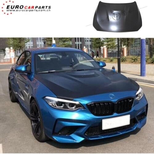 F87 M2 hood fit for F20 F22 F87 MP front bonnet for M2 aluminium