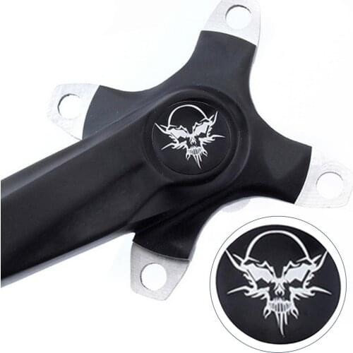 Integrated BMX Bicycle Aluminum Alloy Crank Dustproof Plug Hollow Bike Crankset Covers Chainwheel Cap
