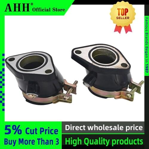 2 PCS Carburetor Install Adapter Interface Carburetter Manifold Intake Pipe Connector Glue For Honda CA250 DD250 CMX250 CMX250C