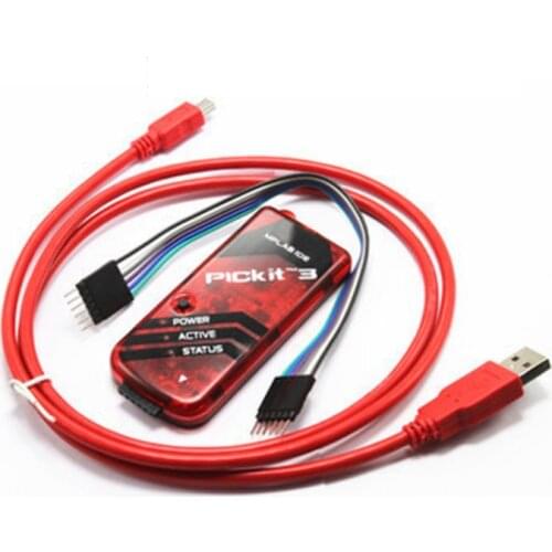 KGREATZT PICKIT3 PIC KIT3 PICKIT 3 Programmer Offline Programming PIC Microcontroller Chip Monopoly+PIC Programmer adapter seat