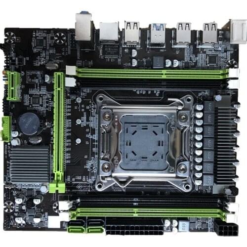 X79H Motherboard Four Memory Board Computer Motherboard Rtl8111H Gigabit Network Card 6 Channel Audio Chip Computer Motherboard