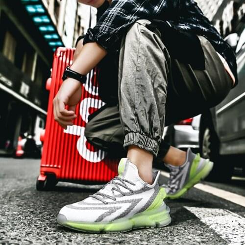 Men Shoes Flat Mens Shoes Casual Sneakers Men Autumn Mesh Loafers Man 2018 Sapato Masculino Adulto Summer Hip Hop Slip On