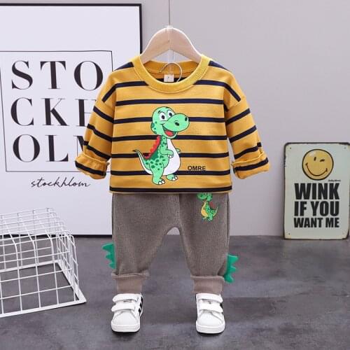 Baby boy clothes cotton suit cartoon five-pointed star printed clothes sweater baby clothes baby boy jeans casual two-piece