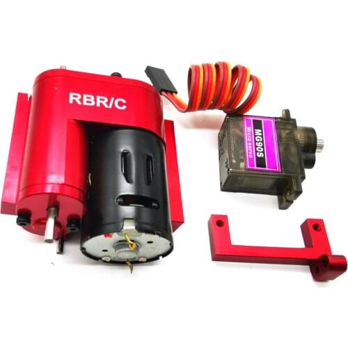 Durable Full Metal Two-speed Gearbox for WPL MN JJRC RC Car DIY Accessories Parts