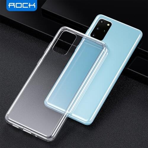 ROCK Shockproof Transparent Soft Silicone TPU Phone Case for Samsung Galaxy S20+ Silicone Phone Cases SamsungS20 plus backcover