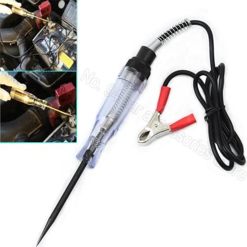 General Motors Truck Motorcycle Circuit Voltage Tester Test Pen DC 6V-24V Electric Vehicle Probe Pen Tester Diagnostic Tool