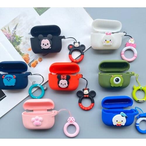 Disney Silicone Case For Airpods Pro 3 Bluetooth Earphone Case Headphone Box Protective Cover For Airpods Pro