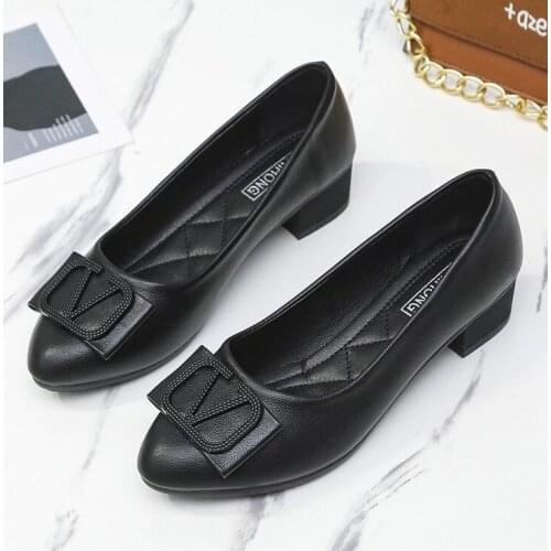 Fashion Pointed Toe Women High heel Shoes Women Shoes Patent Leather Casual Single Ballerina Shallow Mouth Shoes