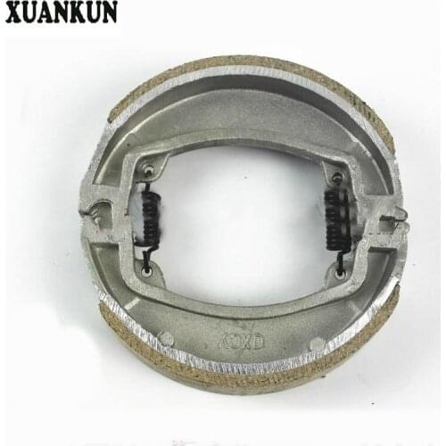 XUANKUN Motorcycle 80 CY80 DX100 Parts Brake Pads Brake Shoe Blocks Brake Blocks