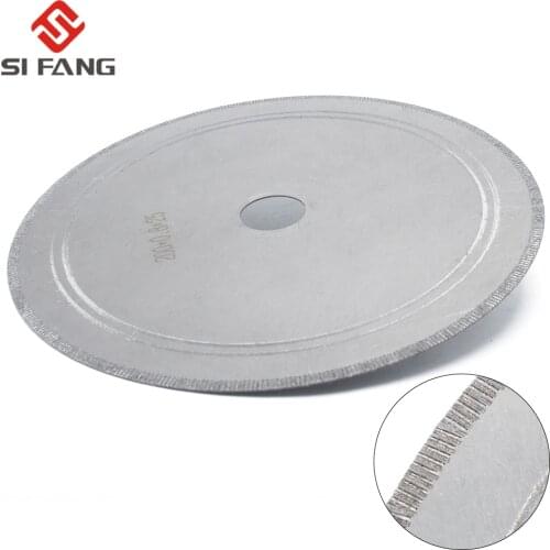 250MM 10inch Diamond Lapidary Saws Trim Blade Super Thin Edge Wet Cutting Disc Jewellery Tools For Glass Stone Bore saw blade