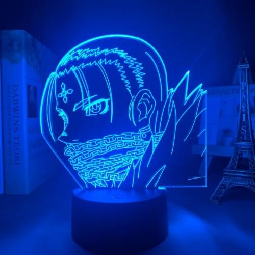 Acrylic 3d Lamp Anime Hunter X Hunter Kulolo for Bedroom Decor Nightlight Birthday Gift Led Night Light Manga Hxh Kulolo
