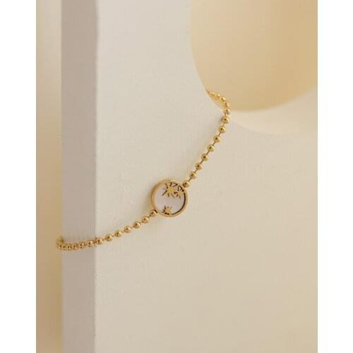 ANEEBAYH White Bracelets