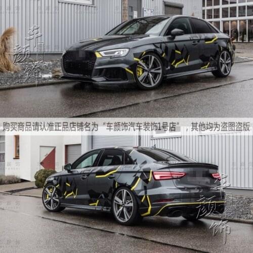 Car stickers FOR Audi A4 A4 RS3 RS4 body exterior decoration personalized custom sports decals