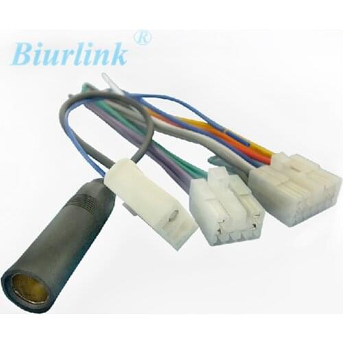 Biurlink Car Radio FM/AM Wiring Antenna Harness Cable Wire for Toyota Stereo Radio
