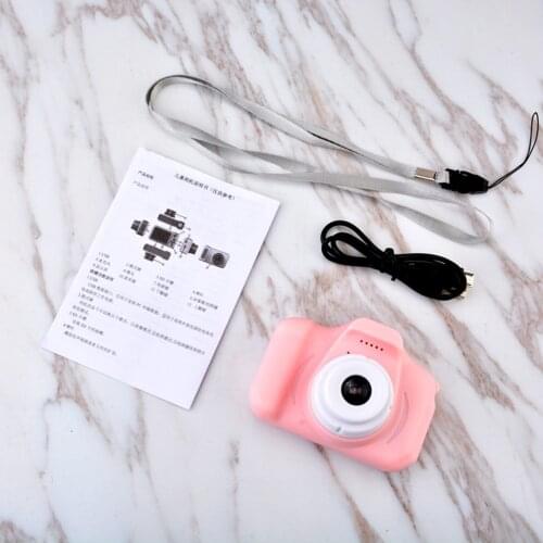 Fast Shipping Kids Camera Toys Baby Cool Digital Photo Camera Children Educational Toy 12 Languages 32G Supported Birthday Gifts