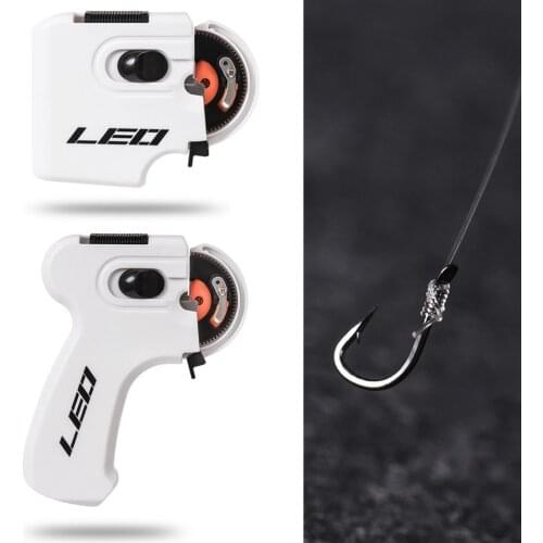 Electric Hooking Device Line Automatic Fishing Line Winder Lure Fishing Hook Tying Device Portable Fishing Accessories