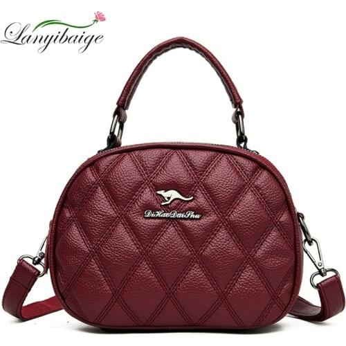 LANYIBAIGE PU Winter Style Soft Leather Luxury Handbags And Handbags Ladies Bags Designer Ladies Ladies Shoulder Bags 2020