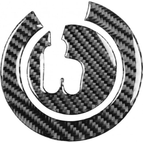 50%HOT 2Pcs Left Hand Drive Gear Shift Panel Decoration Trim Stickers for Toyota Prius