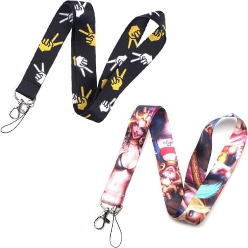 Hot Movie Keychain Lanyard Neck Strap for Key ID Card Straps Badge Holder DIY Hanging Rope Neckband Accessories