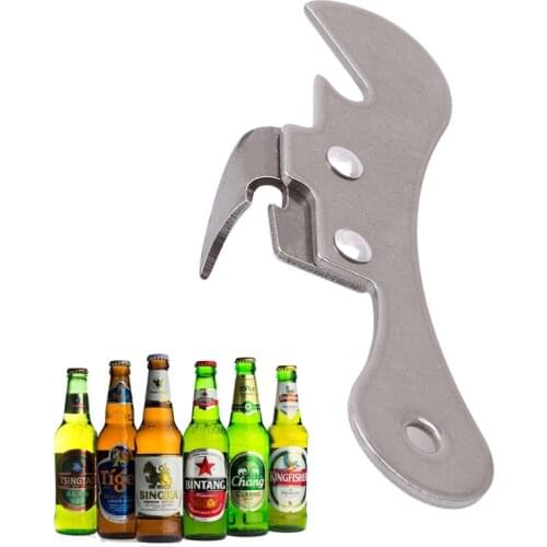 1PC Home cooking tools multifunction beer Jar Bottle opener Wine Bar cocktail Stainless steel can opener Kitchen accessories
