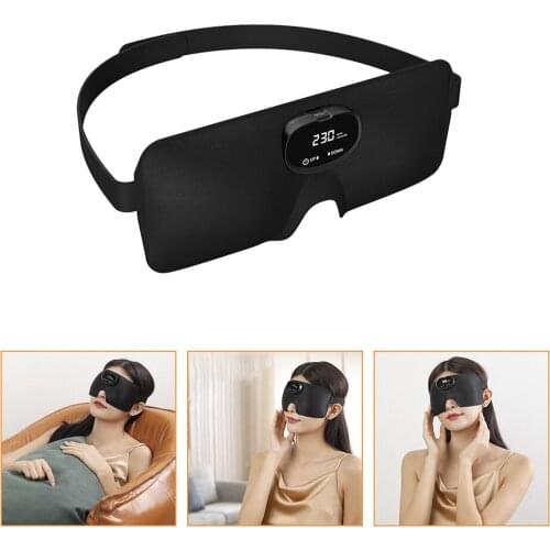 Washable Intelligent Eye Mask Electric Eyes Mask Massager Wireless Sleep Instrument Electric Eye Mask Sleep Sound Device