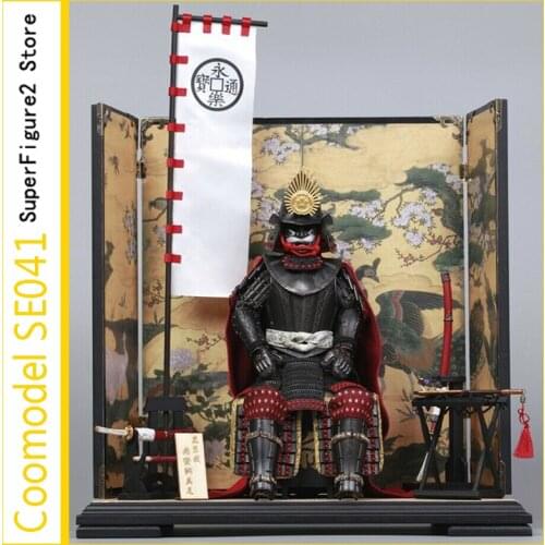 New 1/6 Coomodel SE041 Diecast Black Cattaill Armor of Oda Nobunaga Legendary SE041