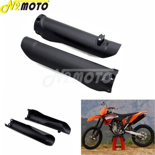 Motocross Enduro Front Fork Guard Black Frame Protection Cover For TC125 TC250 TE125 TE250 TE300 FE250 FE350 FE501