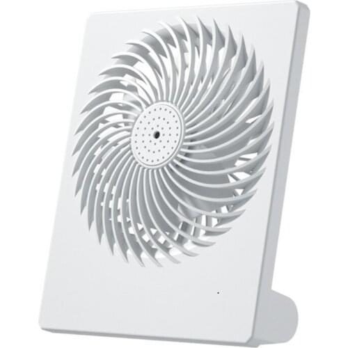 USB Rechargeable Air Circulation Mini Table Fan, Desk Fan Strong Wind