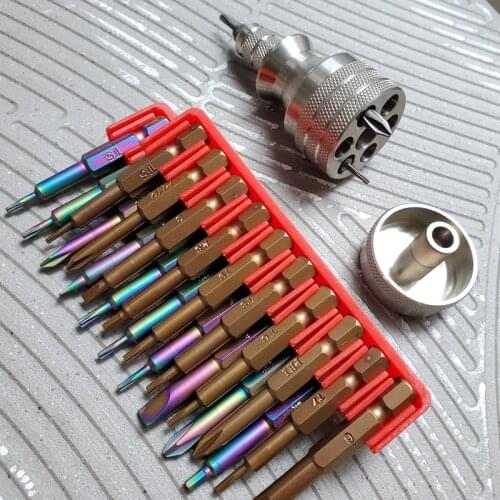 10 pcs PVD coated Torx screwdriver screwdriver bit screwdriver set with magnetic