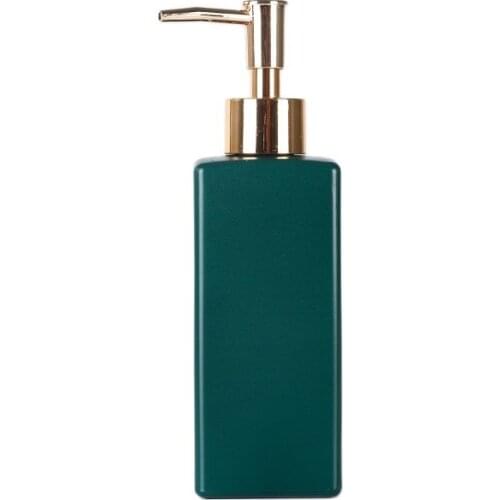 350ML Lotion Pump Bottle Porcelain Glass Hand Sanitizer Bottle Cosmetic Bathroom Shampoo Shower Lotion Dispenser Bottle 10pcs