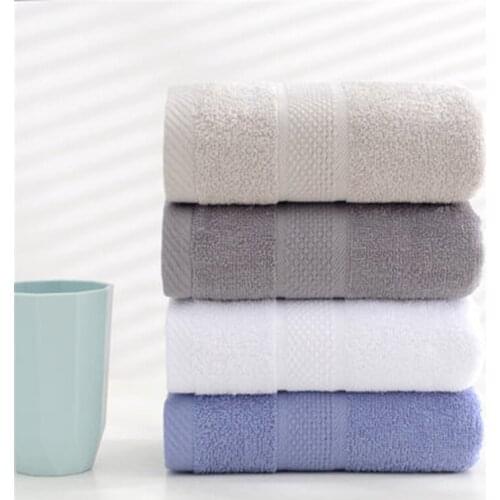 4Pics 34x75CM Gauze Pure Cotton Towel Of Lovers Men And Women Adult Face Wash Bath Household Wholesale Light Colour