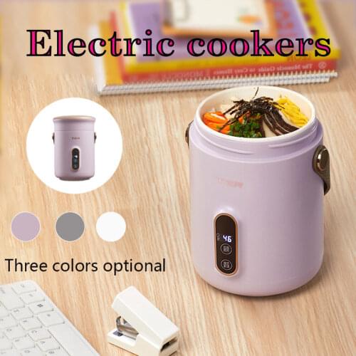 ZK30 Electric Stew Pot Slow Cooker Tea Maker Portable Hot Pot Prridge Soup Maker with Appointment For Home Travel 600ml