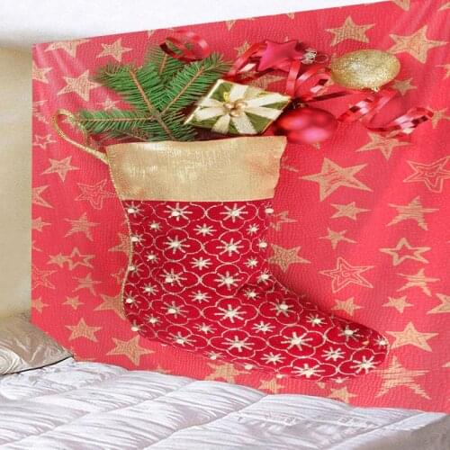 Tapestry Christmas Tree Wall Hanging Christmas Fireplace For Home Deco Tapestries Christmas Tree Large Size Tapestries