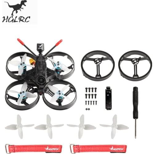 HGLRC MotoWhoop 90 HD 2 Inch 4S Whoop FPV Racing Drone BNF/PNP w/ CADDX VISTA Camera F7 Flight Controller AIO 13A 4in1 ESC