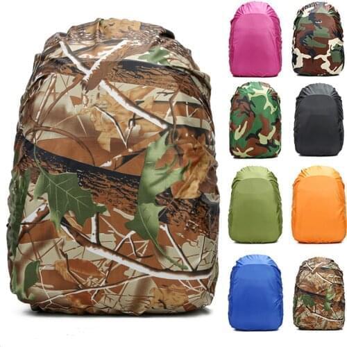 Camo Rain Bag Cover Portable Waterproof Backpack 70L 80L 85L Anti-theft Outdoor Camping Hiking Dust Rain Case Soft Pack