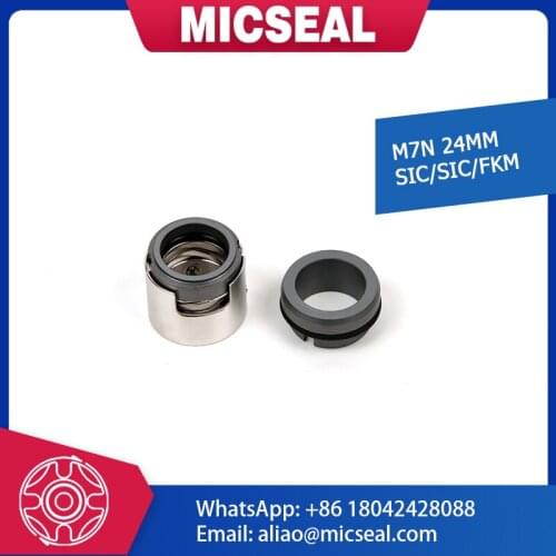 Burgmann like M7N+G9-24MM SIC/SIC/VIT Mechanical Seal