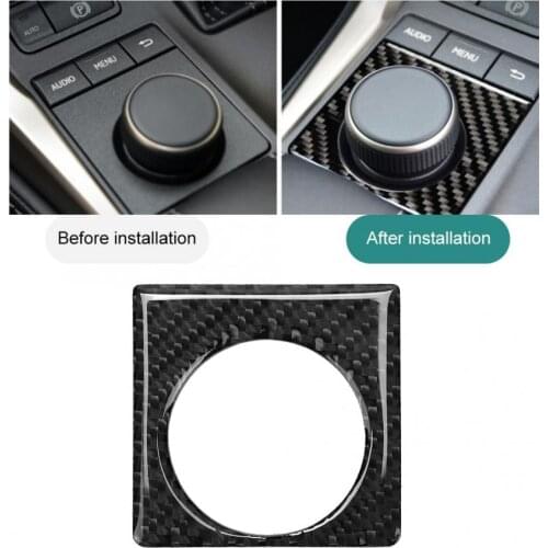 Car Knob Trim Cover Sticker Fit for Lexus NX 200 200t 300h 2014 2015 2016 2017 2018 2019 car style accessories