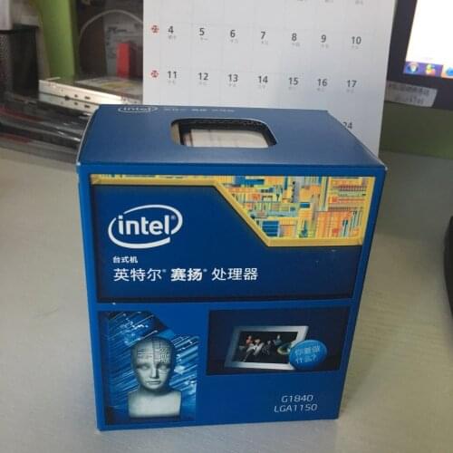 New and original official version Intel G1840 dual- CPU 1150 needle quality assurance for a year Free shipping