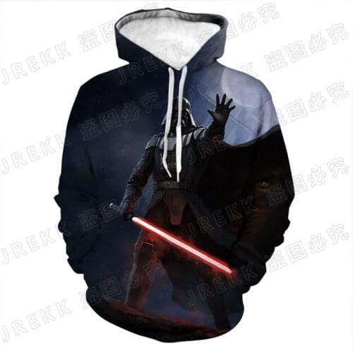 New Star Wars Hoodies Men Women Children Fashion Darth Vader 3D Print Sweatshirt Streetwear Casual Cool Pullover Tops Clothing
