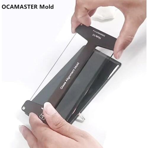 OCAMASTER Alignment Lamination Mold For Samsung Edge Series OLED Screen Glass OCA Laminating Repair