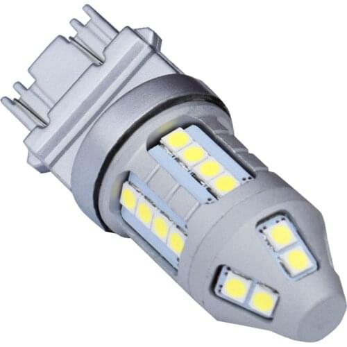 T25 3157 3156 3057 3457 4157 3047 1800LM Super Bright 3030 LED Car Turn Signal Brake Bulb Tail Lamp Auto Daytime Running Light