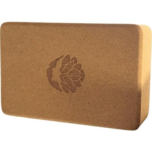 Yoga Exercise Novice Auxiliary Cork Brick Natural Material Feels Comfortable Safe Non-slip And Elastic